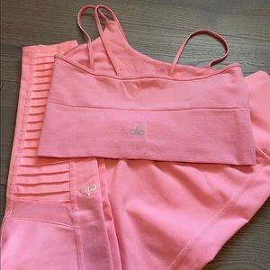 Pink Alo Yoga Set
